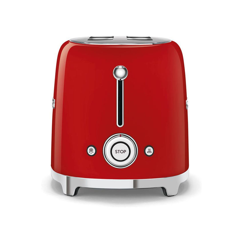 Smeg 50's Style Retro 2 Slice Toaster - Glossy Red (Photo: 2)